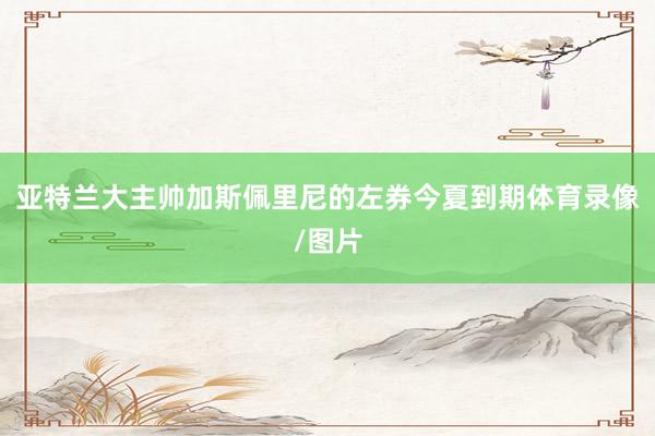 亚特兰大主帅加斯佩里尼的左券今夏到期体育录像/图片