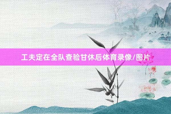 工夫定在全队查验甘休后体育录像/图片