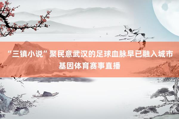 “三镇小说”聚民意武汉的足球血脉早已融入城市基因体育赛事直播