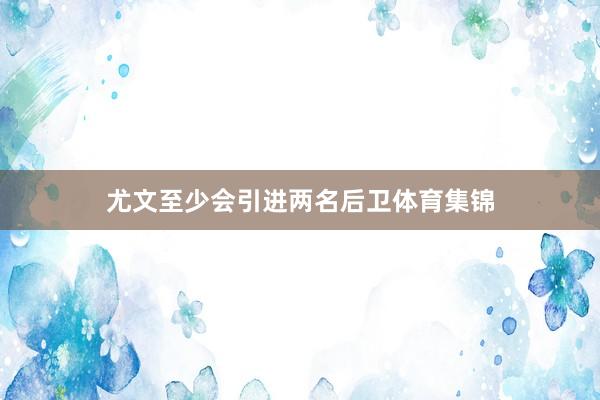 尤文至少会引进两名后卫体育集锦