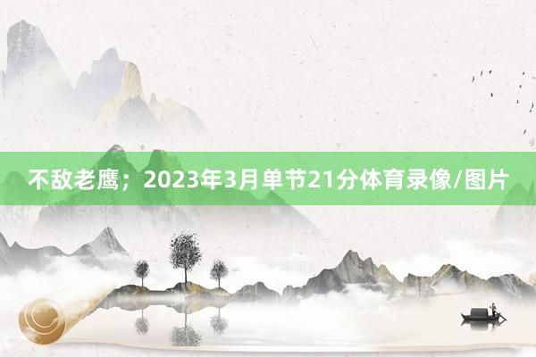 不敌老鹰；2023年3月单节21分体育录像/图片