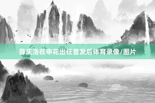 薛庆浩在申花出任首发后体育录像/图片